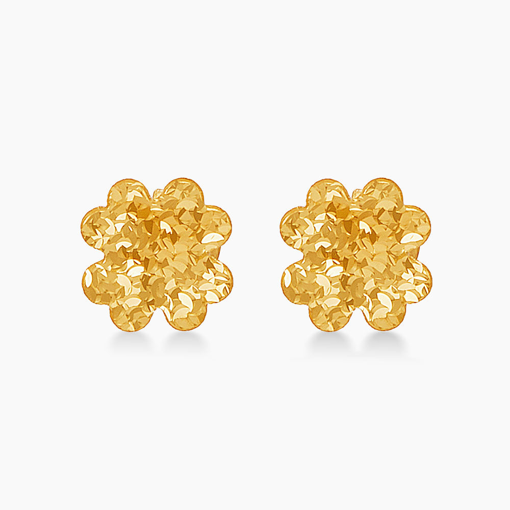 916/22K Yellow Gold Earrings 6300023Y