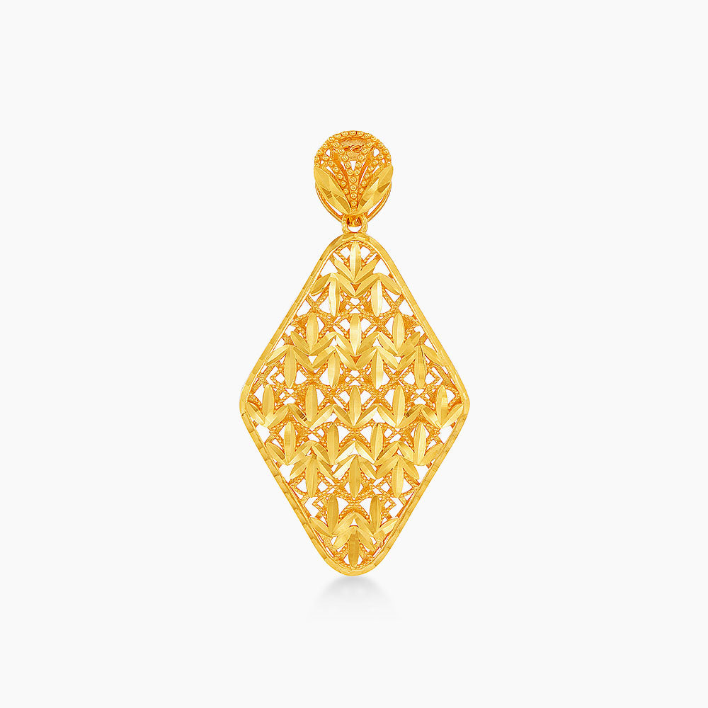 916/22K Yellow Gold Pendant 6400016Y
