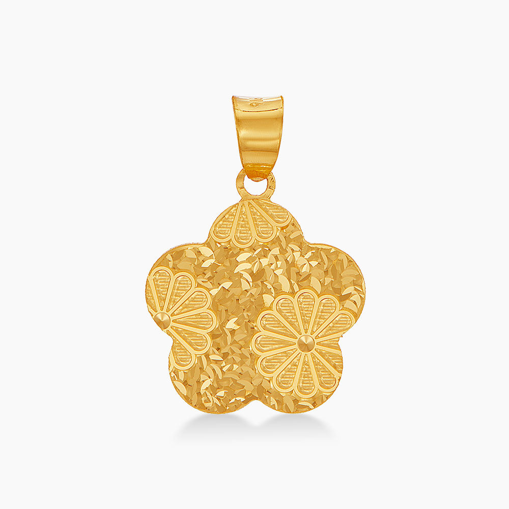 916/22K Yellow Gold Pendant 6400023Y