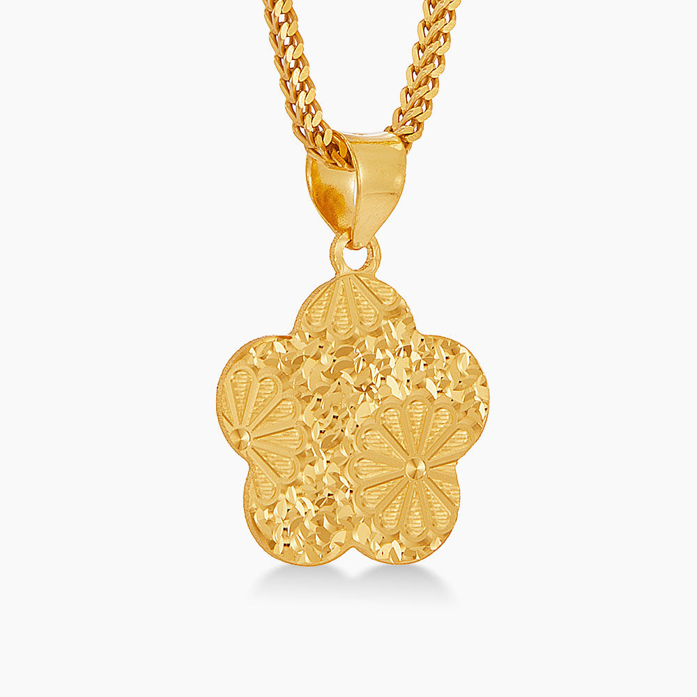 916/22K Yellow Gold Pendant 6400023Y