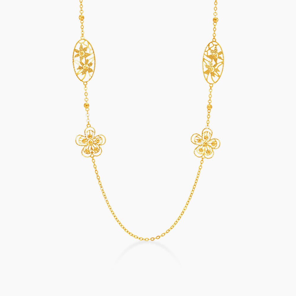 916/22K Yellow Gold Necklace 6500002Y