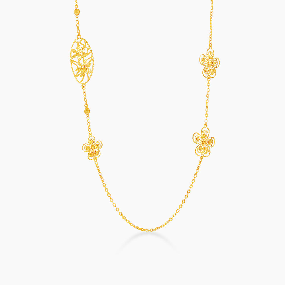 916/22K Yellow Gold Necklace 6500003Y