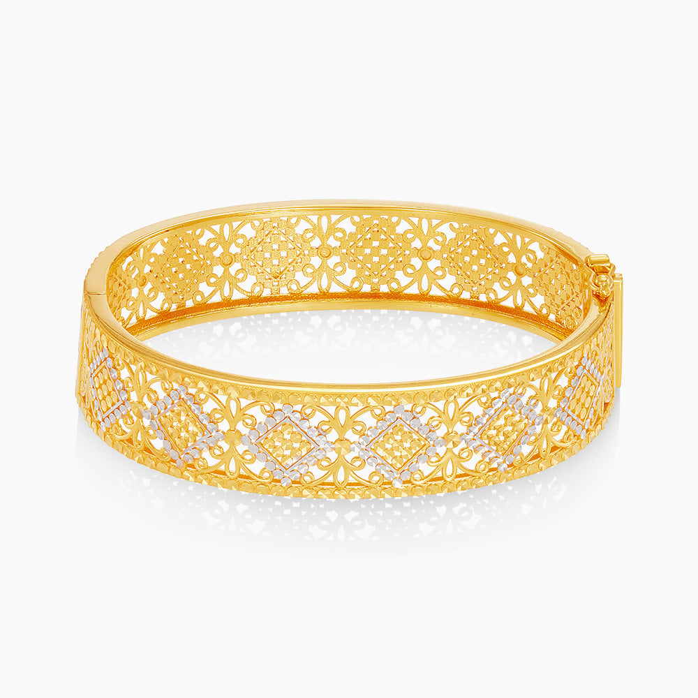 916/22K Yellow Gold Bangle 6600005YW