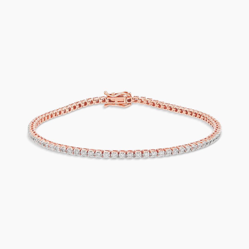 Diamond Bracelet in 750/18K Rose Gold 67843