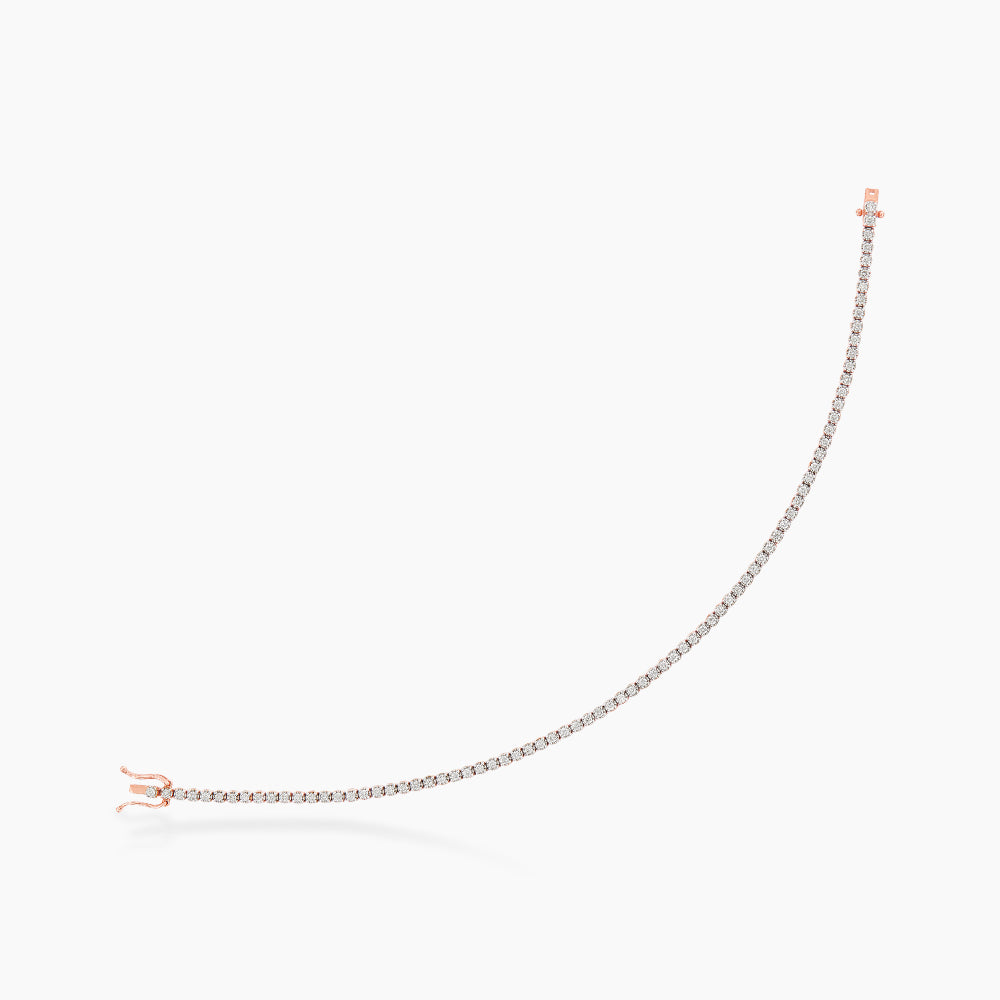 Diamond Bracelet in 750/18K Rose Gold 67843