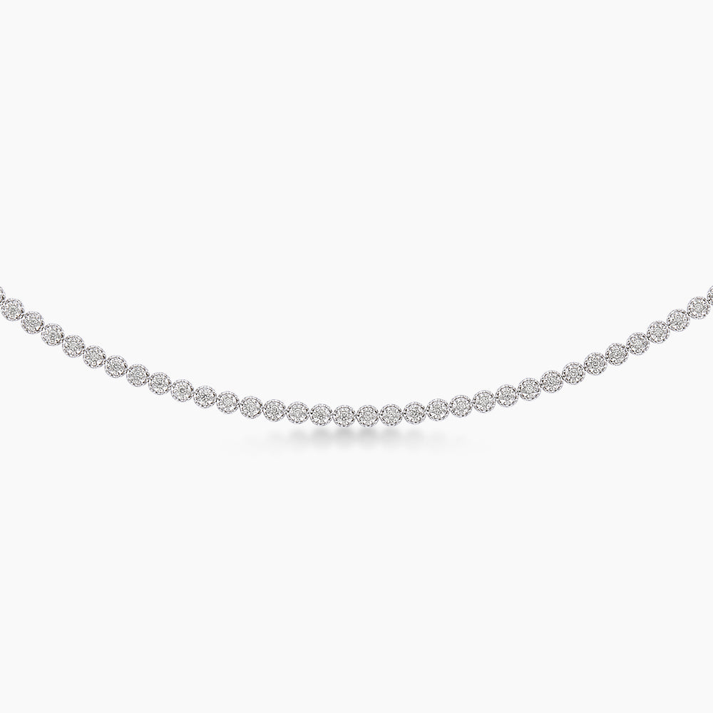Diamond Bracelet in 750/18K White Gold 682130225