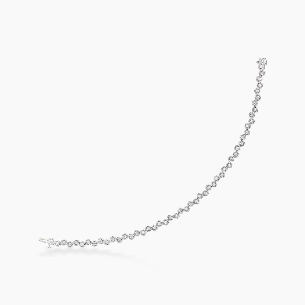 Diamond Tennis Bracelet in 375/9K White Gold 679901220