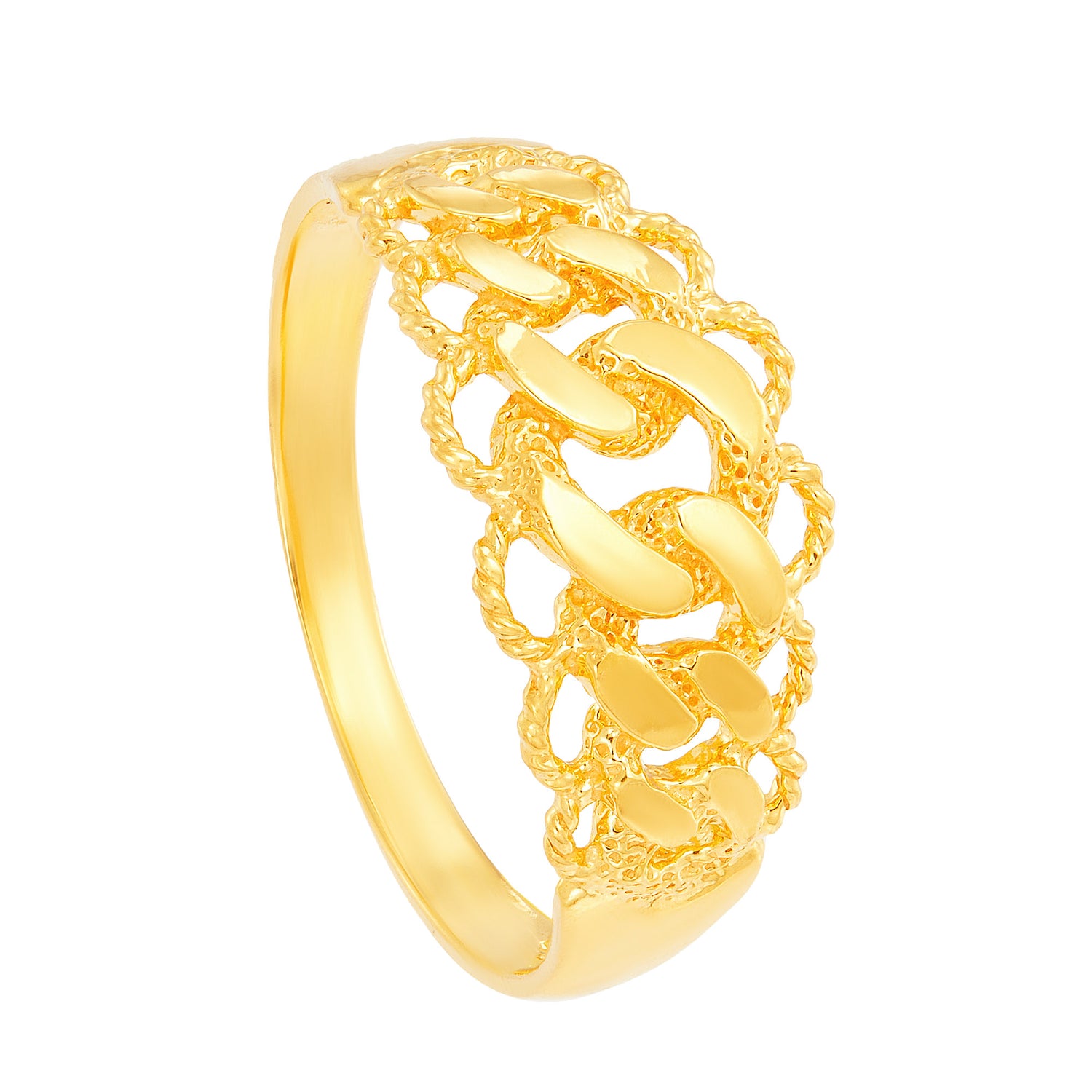 916/22K  Yellow Gold Ring RA10-005-010922