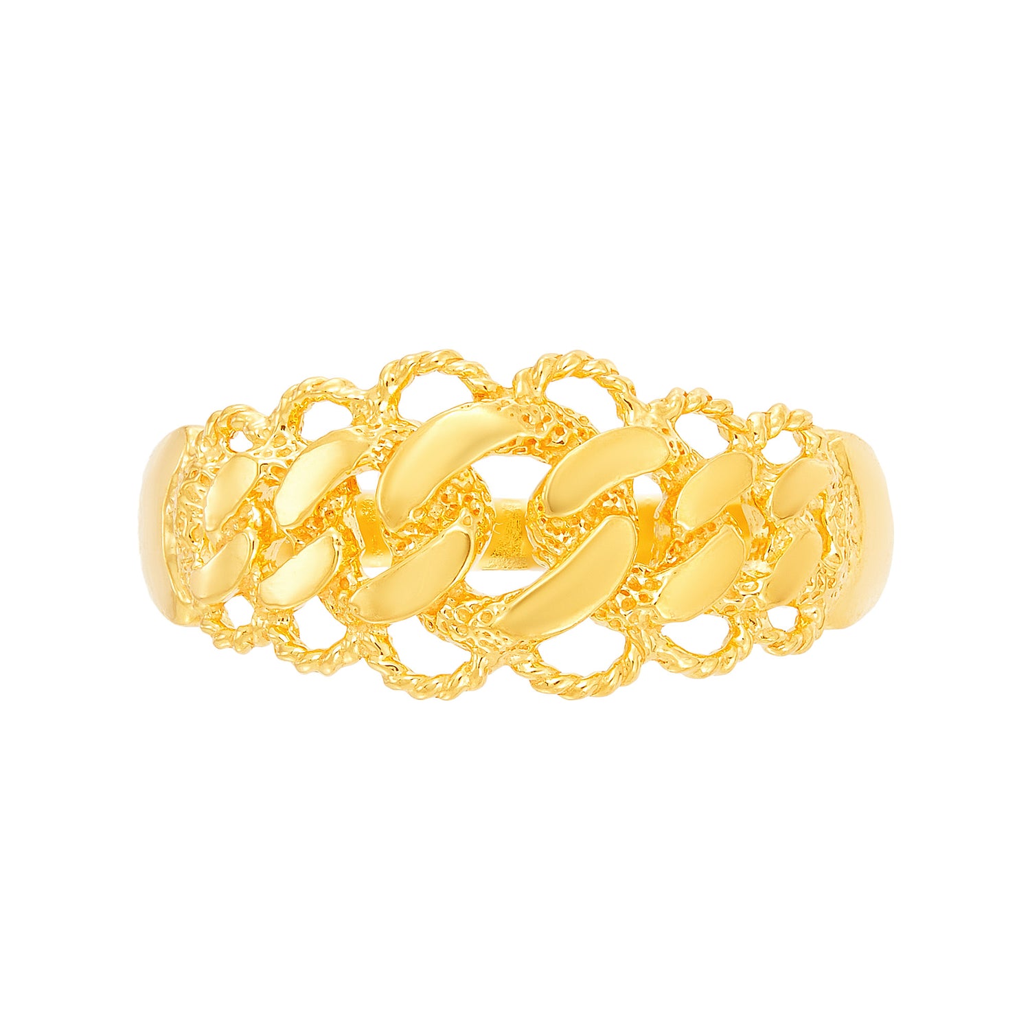 916/22K  Yellow Gold Ring RA10-005-010922