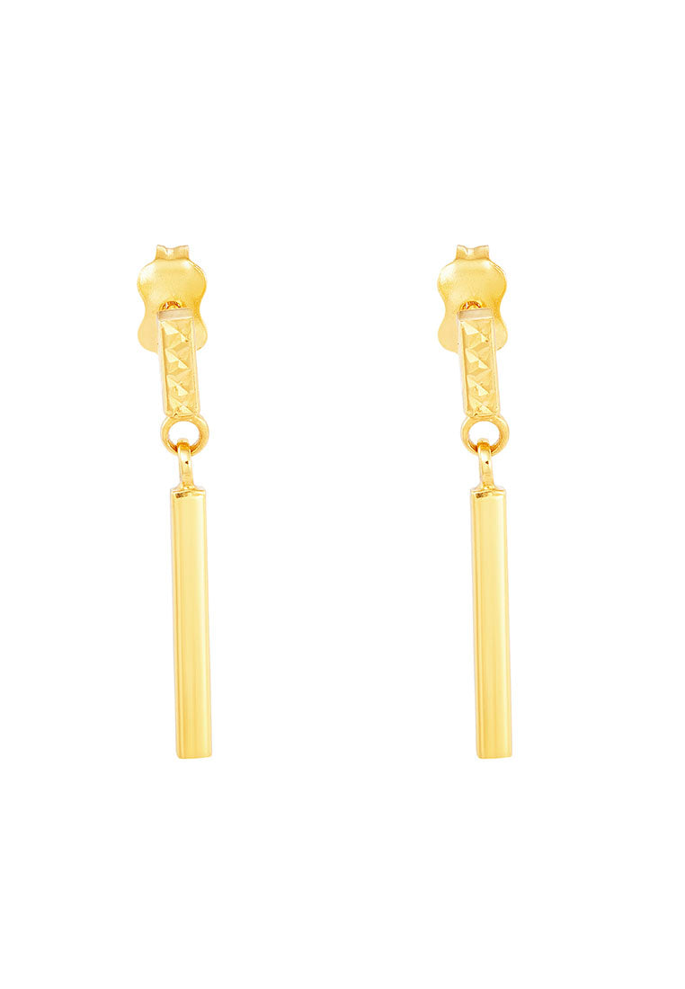 Oro Italia 916 Yellow Gold Earrings GE72620222 (22K Gold)