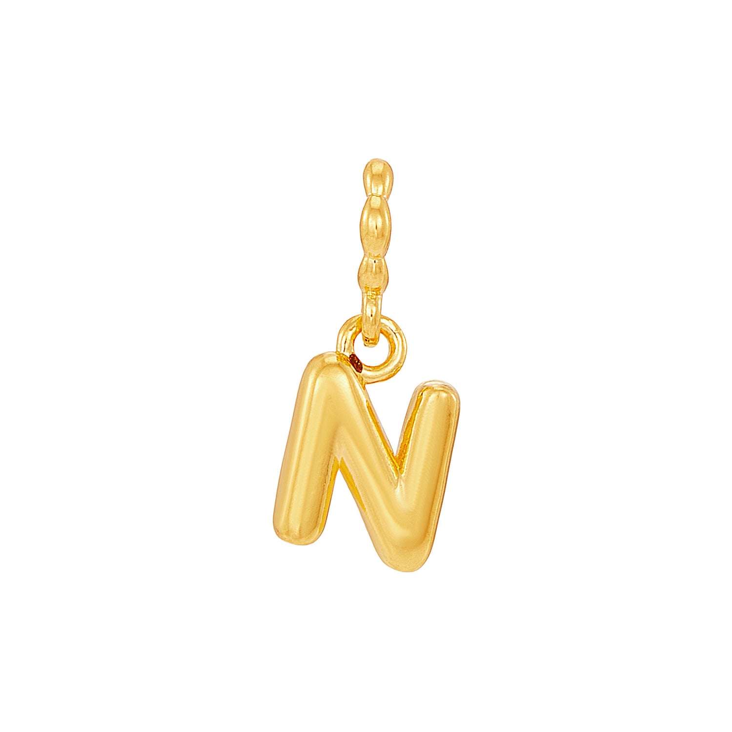 916/22K Yellow Gold Alphabet Charm 6800026YN