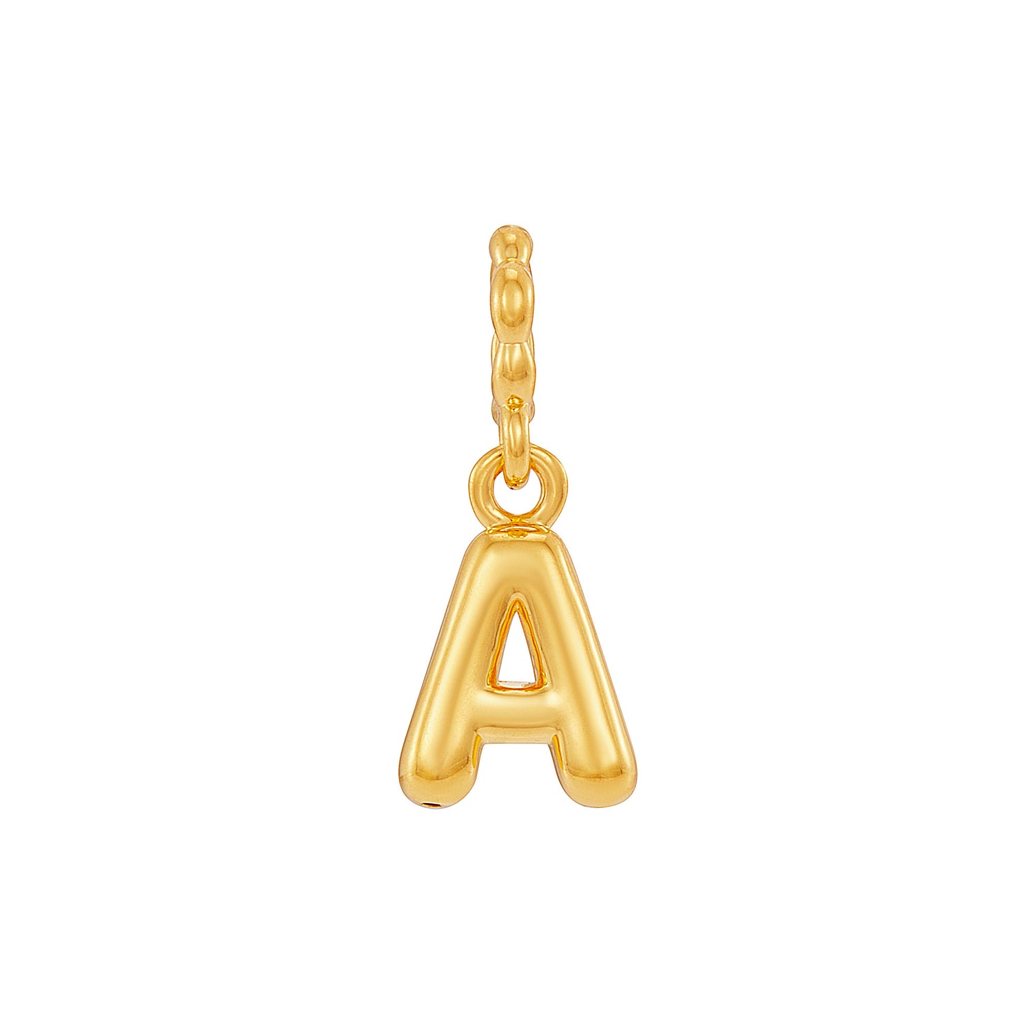 916/22K Yellow Gold Alphabet Charm 6800026YA