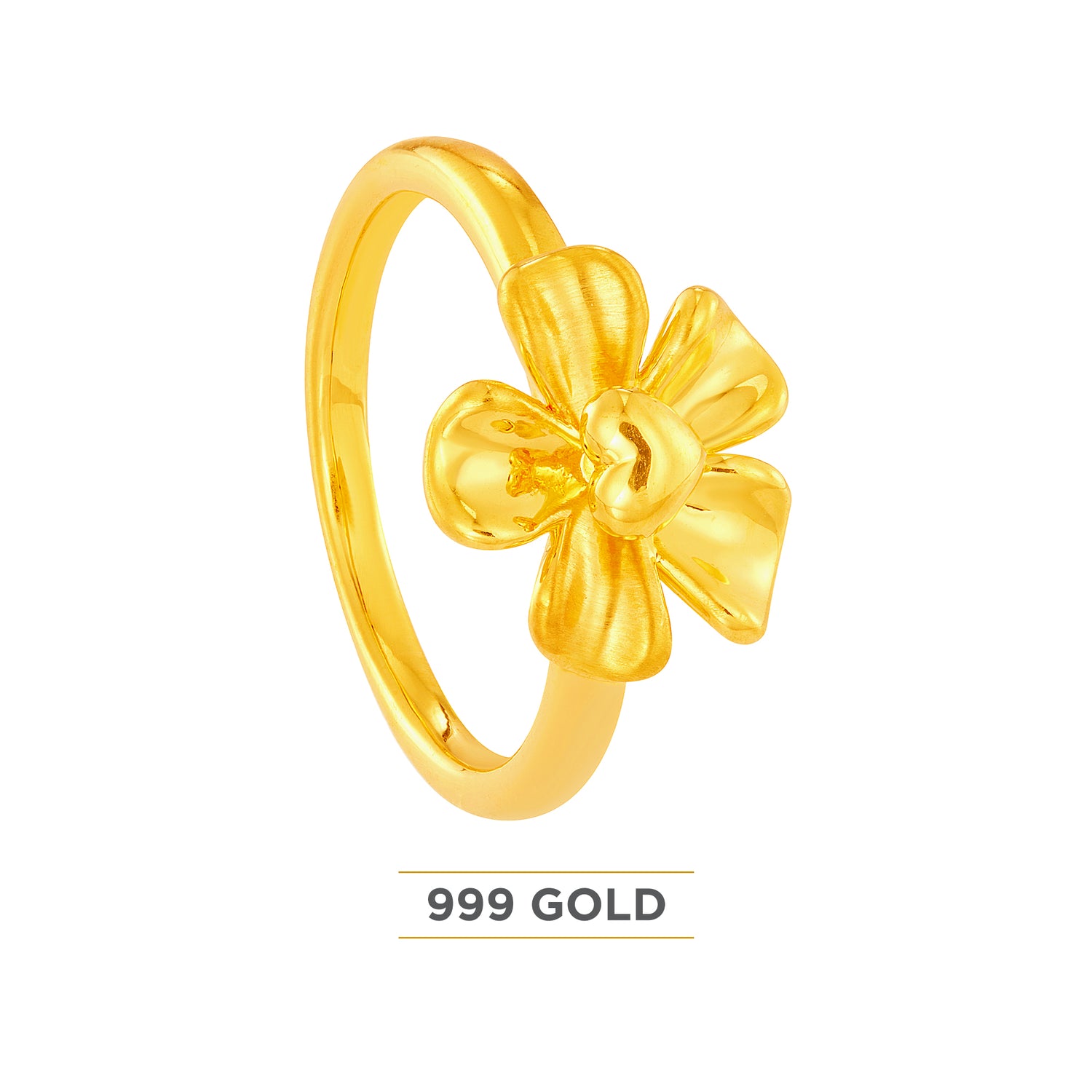 999/24K Yellow Gold Ring 9GR01200725