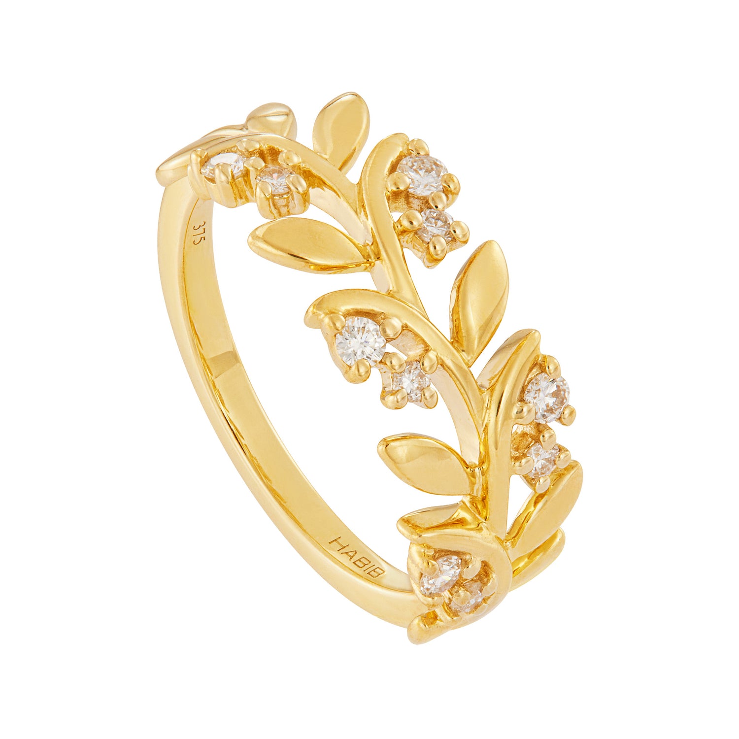 CHIC | Diamond Ring in 375/9K Yellow Gold 273330625