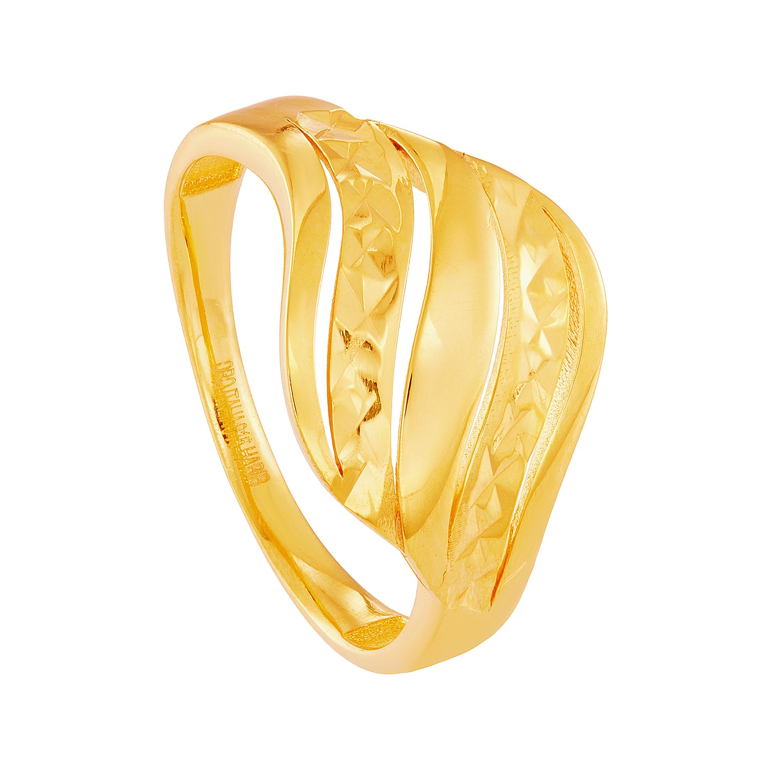 Oro Italia 916 Yellow Gold Ring GR58920425 (22K Gold)