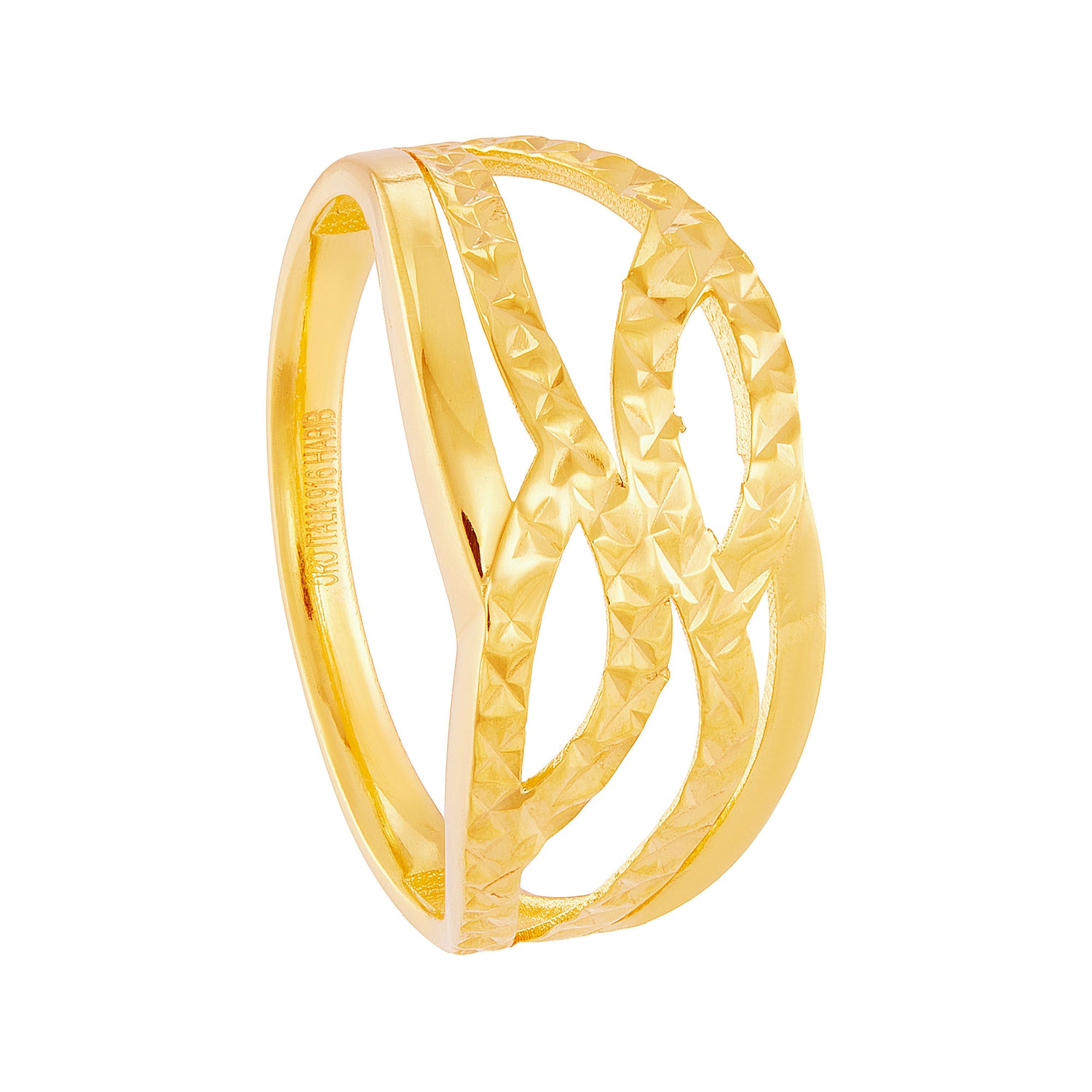 Oro Italia 916 Yellow Gold Ring GR58970425 (22K Gold)