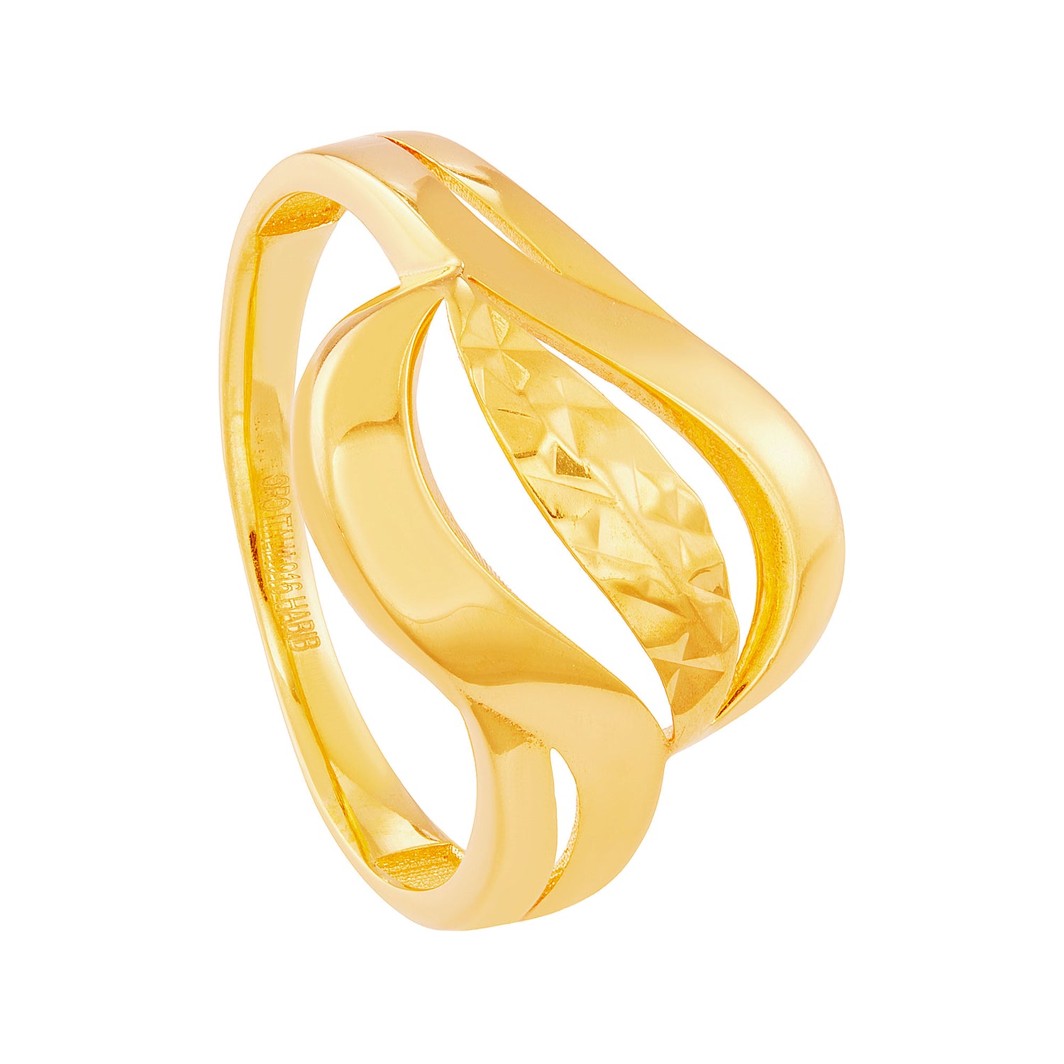 Oro Italia 916 Yellow Gold Ring GR58910425 (22K Gold)