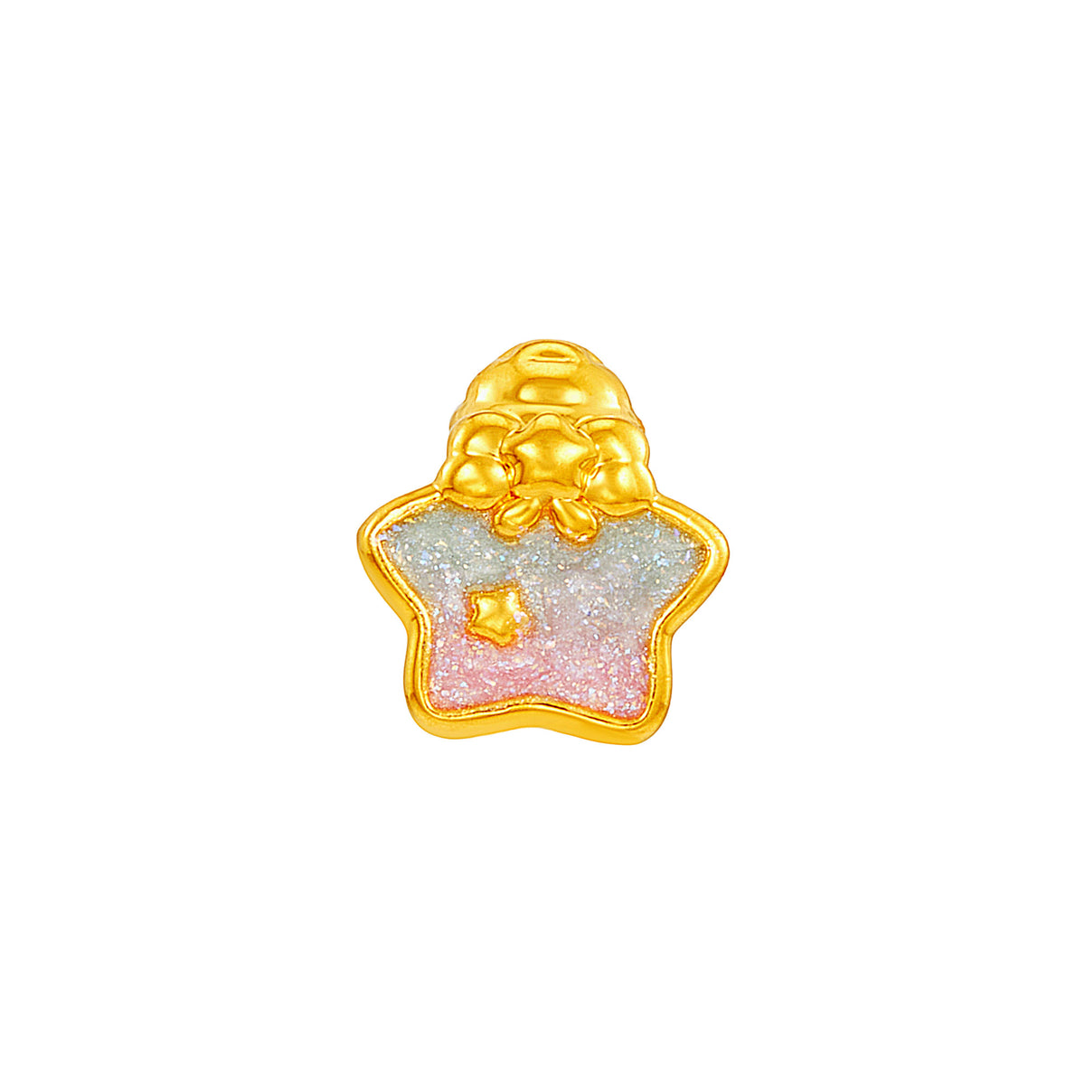 916/22K Yellow Gold Charm WWZZT3D0625(2)