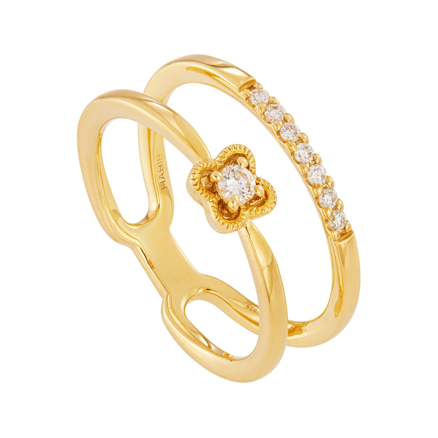 CHIC | Diamond Ring in 375/9K Yellow Gold 273310625