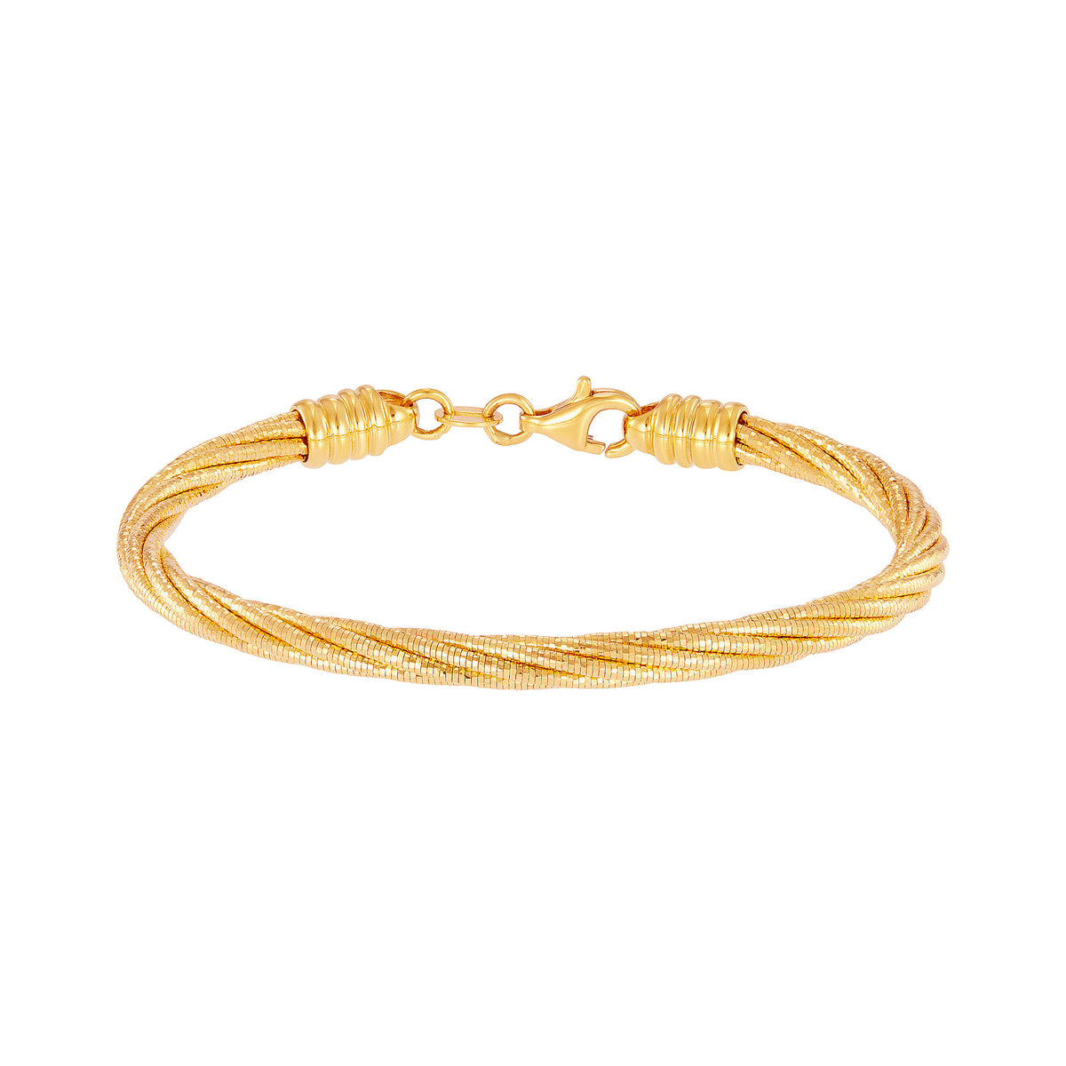 CAVO | Oro Italia 916 Yellow Gold Bangle GB86100525 (22K Gold)