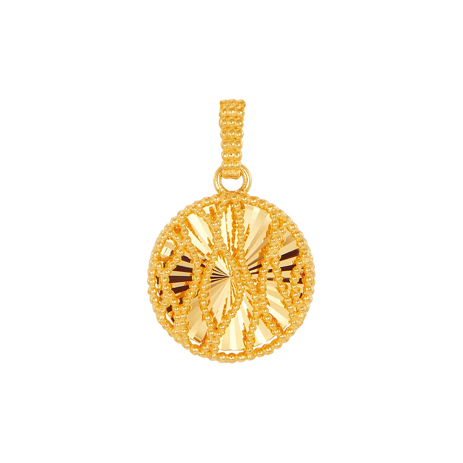 Oro Italia 916 Yellow Gold Pendant GP53520424 (22K Gold)
