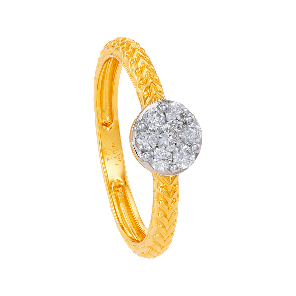 Diamond Ring in 375/9K Yellow Gold 269430524(YG)