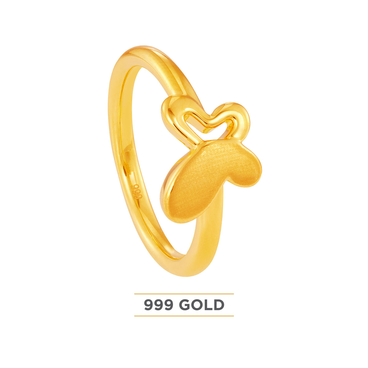 999/24K Yellow Gold Ring 9GR00081024