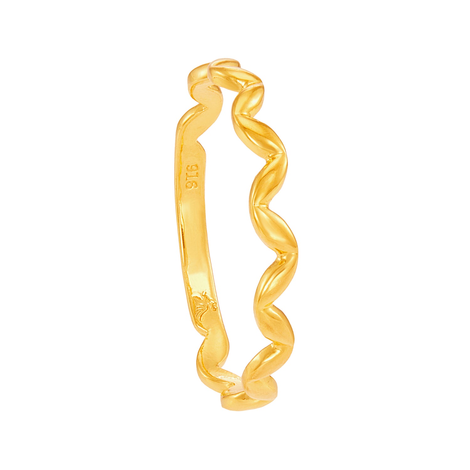 916/22K Yellow Gold Ring DR6151124