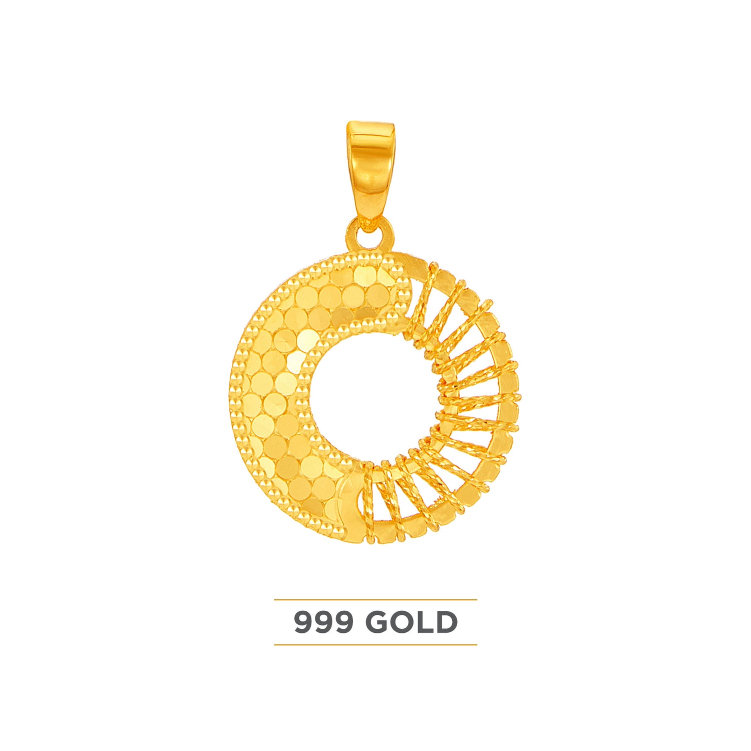 999/24K Yellow Gold Pendant 9GP00261024