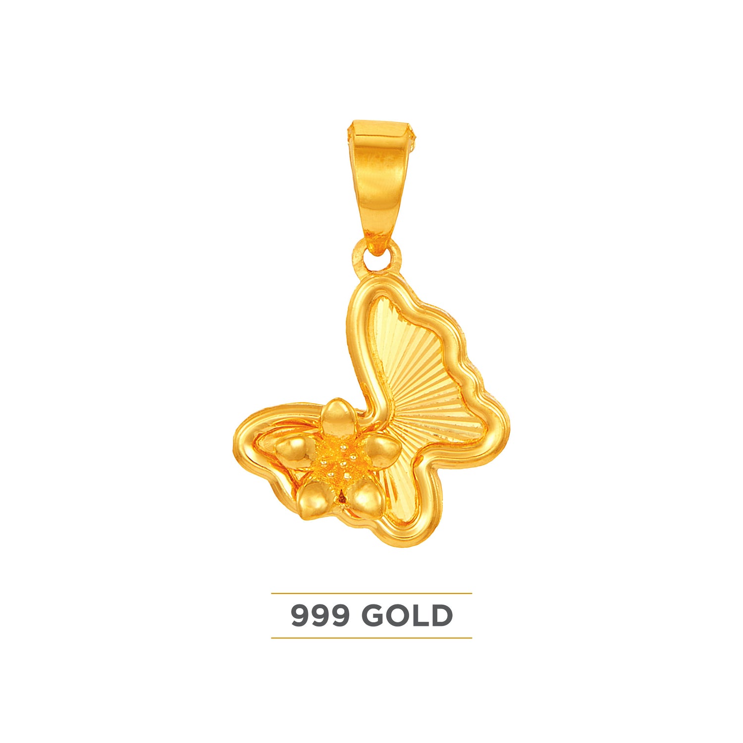999/24K Yellow Gold Pendant 9GP00121024