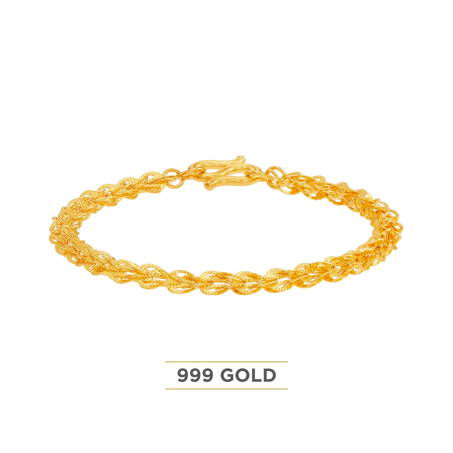 999/24K Yellow Gold Bracelet 9GW00191224