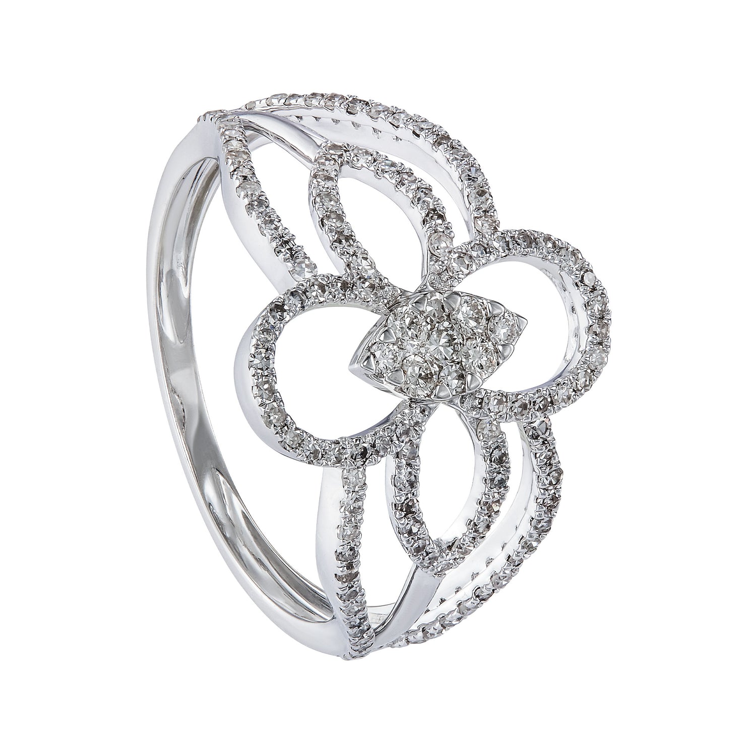 Diamond Ring in 375/9K White Gold 271191224