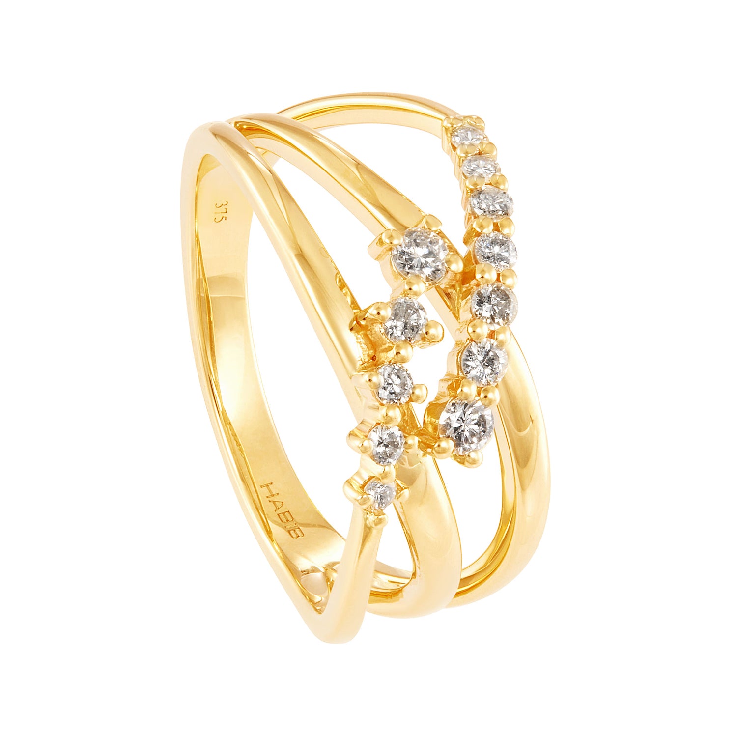CHIC | Diamond Ring in 375/9K Yellow Gold 271411224(YG)