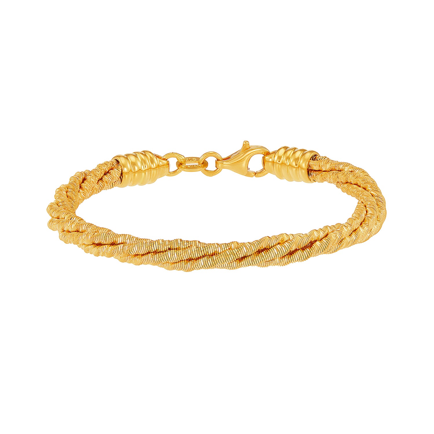 CAVO | Oro Italia 916 Yellow Gold Bangle GB91050924(4)-BBY (for baby) (22K Gold)