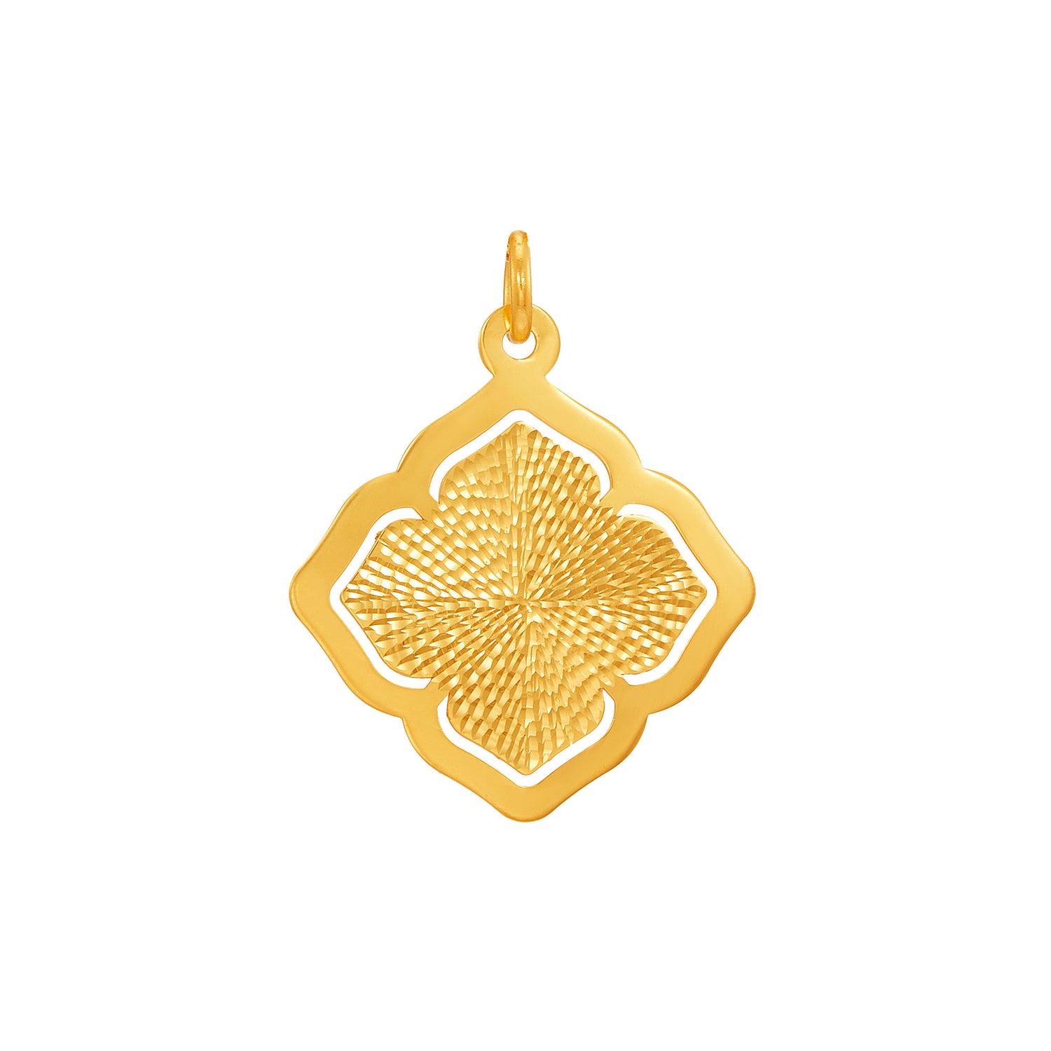 AL-ZAHRA | 916/22K Yellow Gold Pendant HLZP0031224
