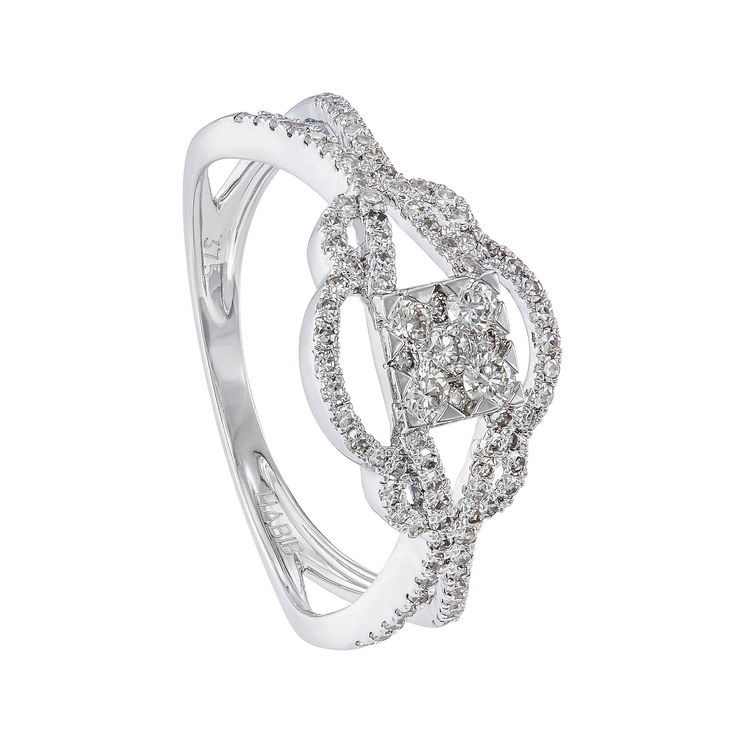 Diamond Ring in 375/9K White Gold 271161224