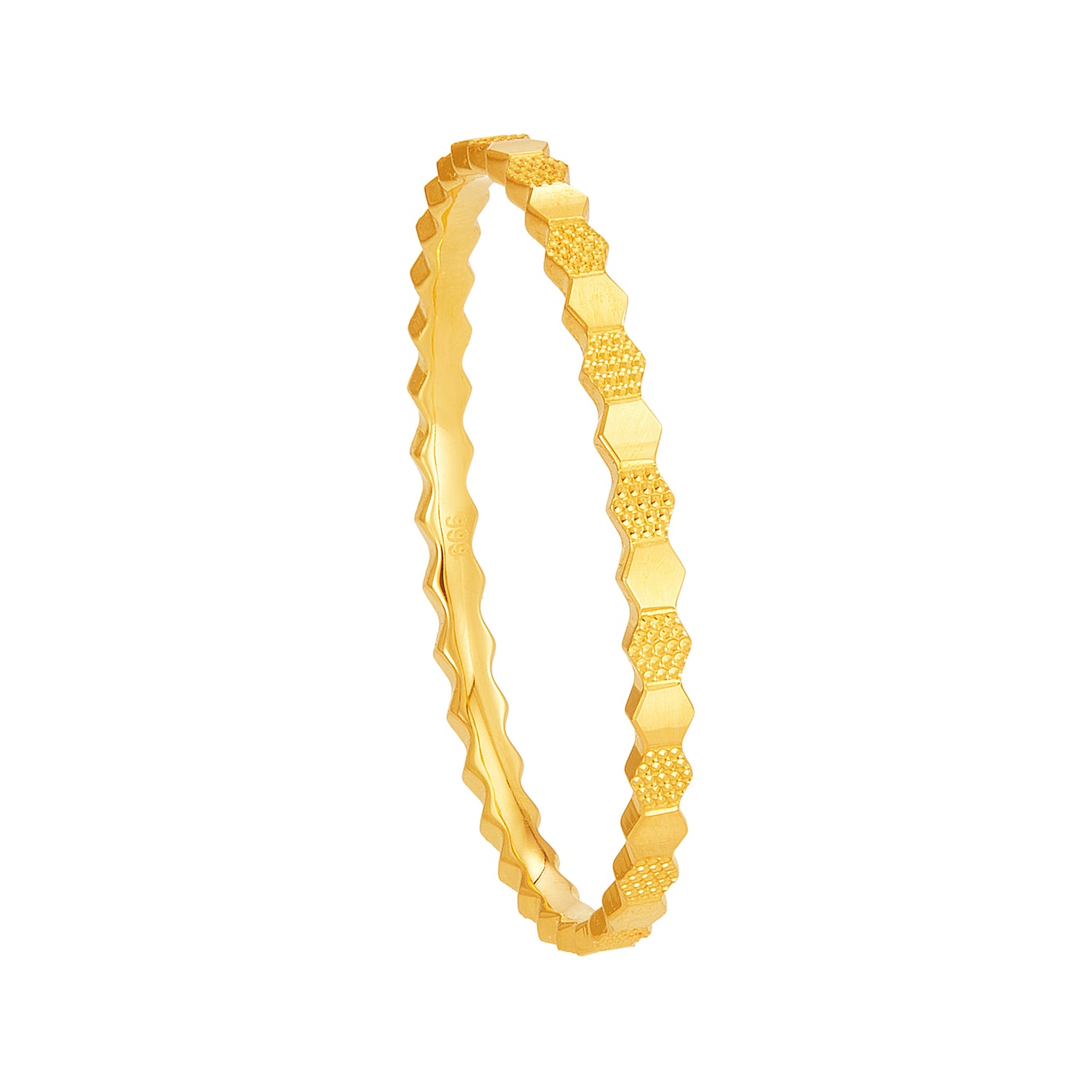 999/24K Yellow Gold Ring WWGR1650324
