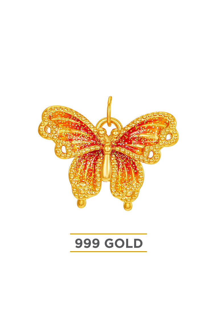 999/24K Yellow Gold Pendant OXP010924