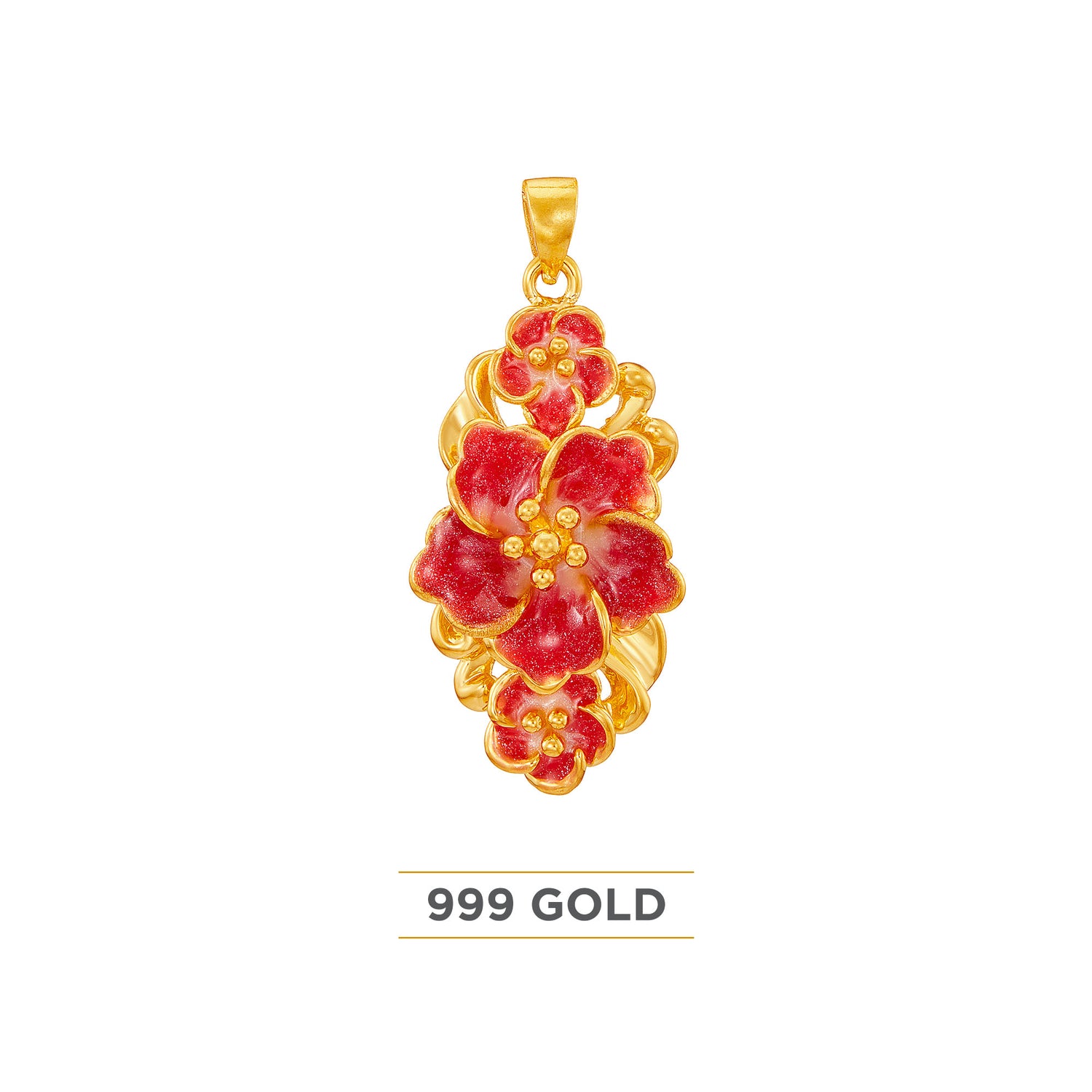 999/24K Yellow Gold Pendant 9GP00780125