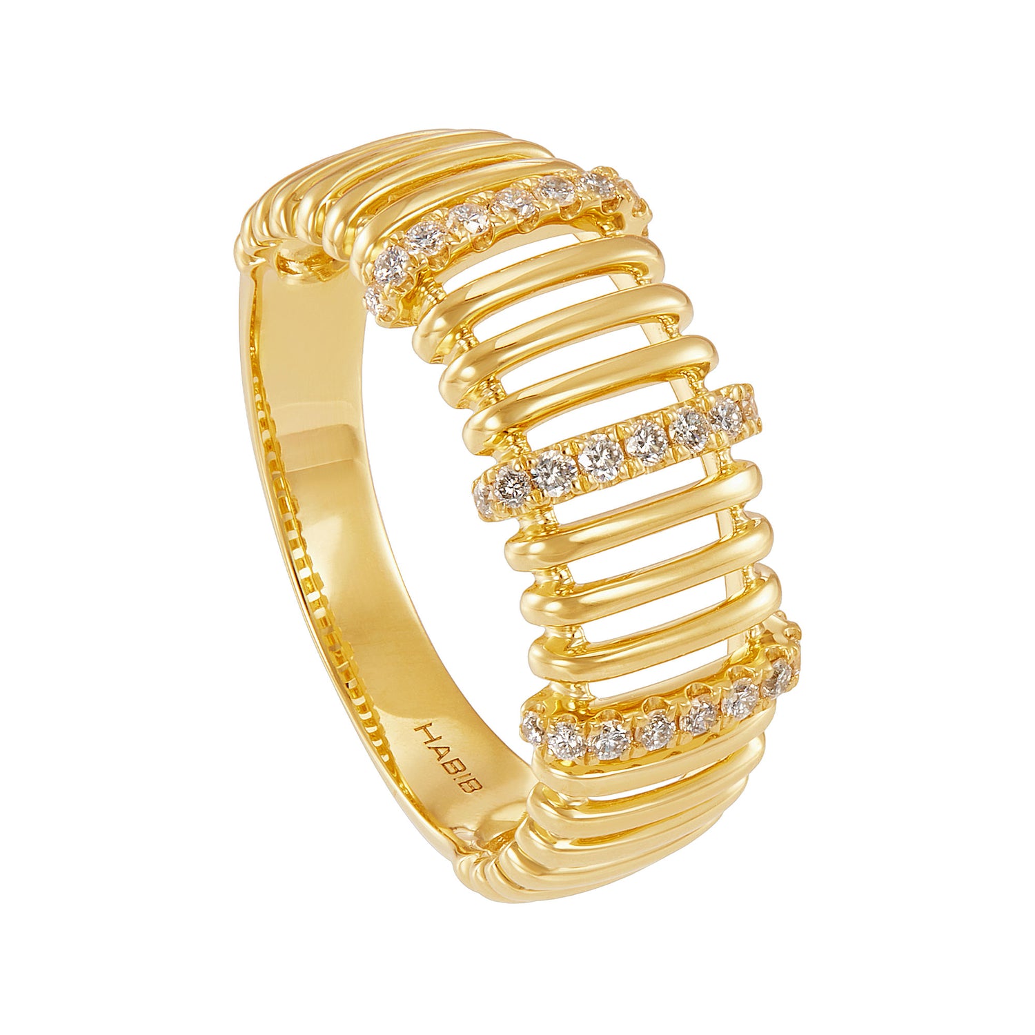 Diamond Ring in 750/18K Yellow Gold 271840125