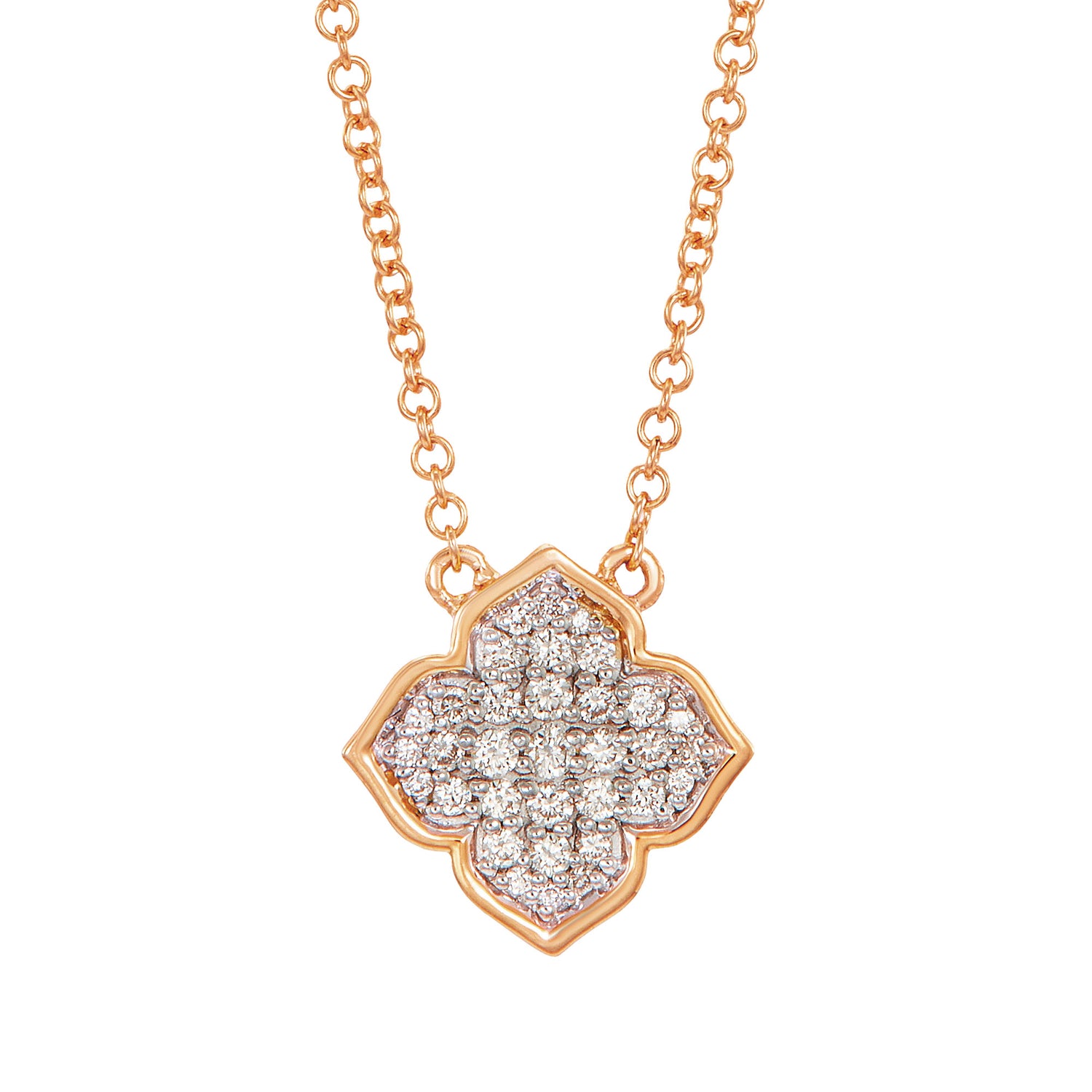 AL-ZAHRA | Diamond Necklace in 750/18K Gold 561101124