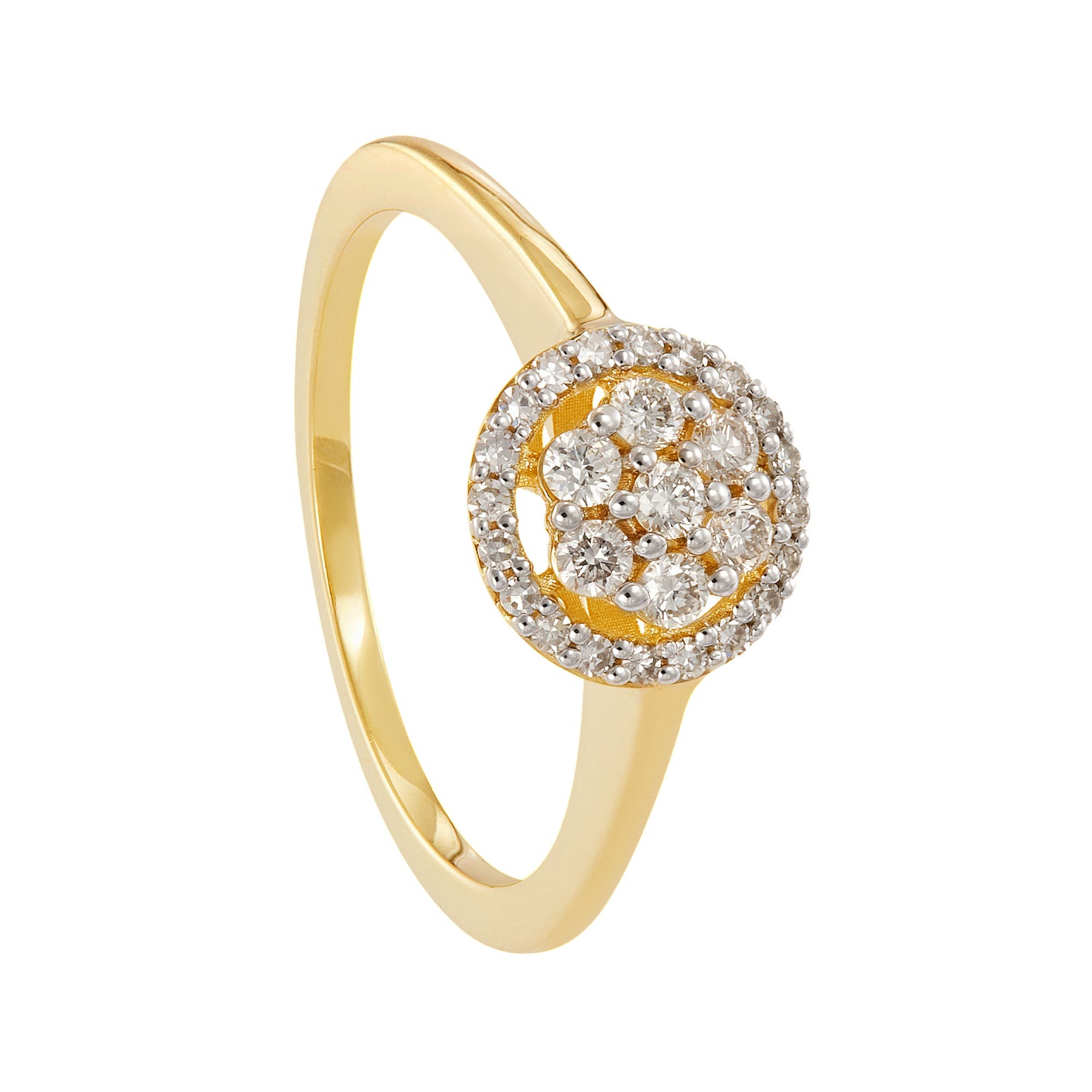 Diamond Ring in 375/9K Yellow Gold 271561224