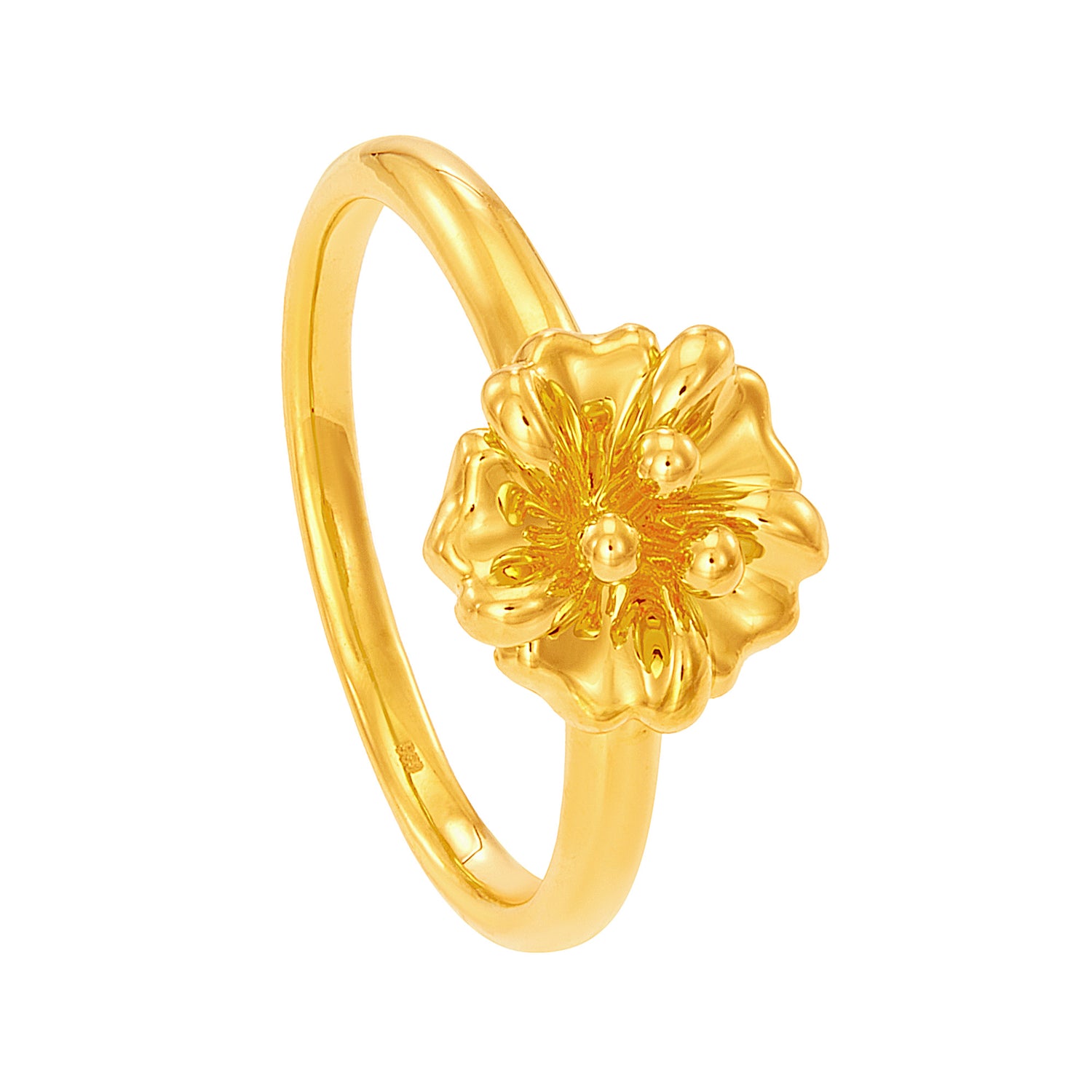 999/24K Yellow Gold Ring 9GR00690125