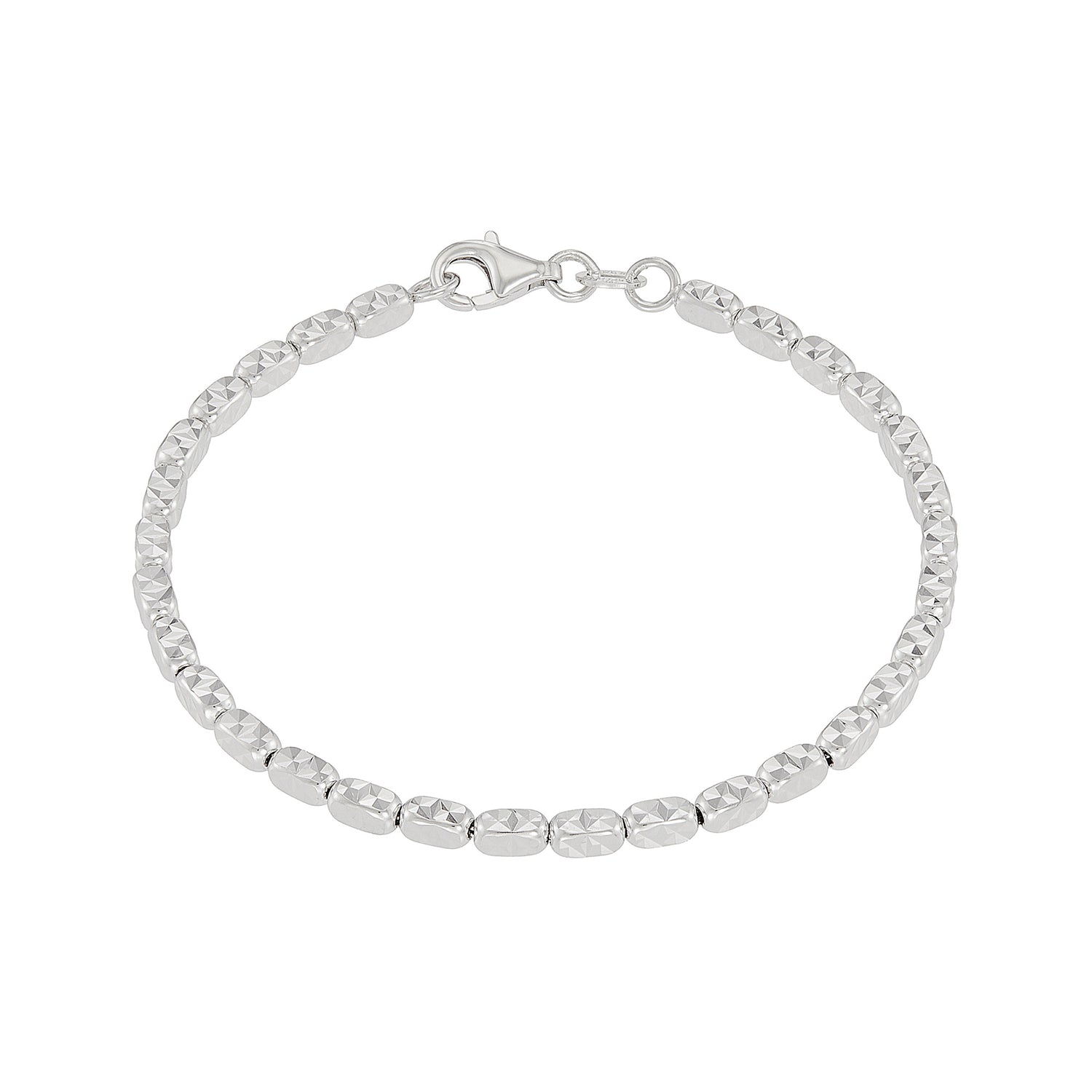 Oro Italia 916 White Gold Bracelet GW54070825(W) (22K Gold)
