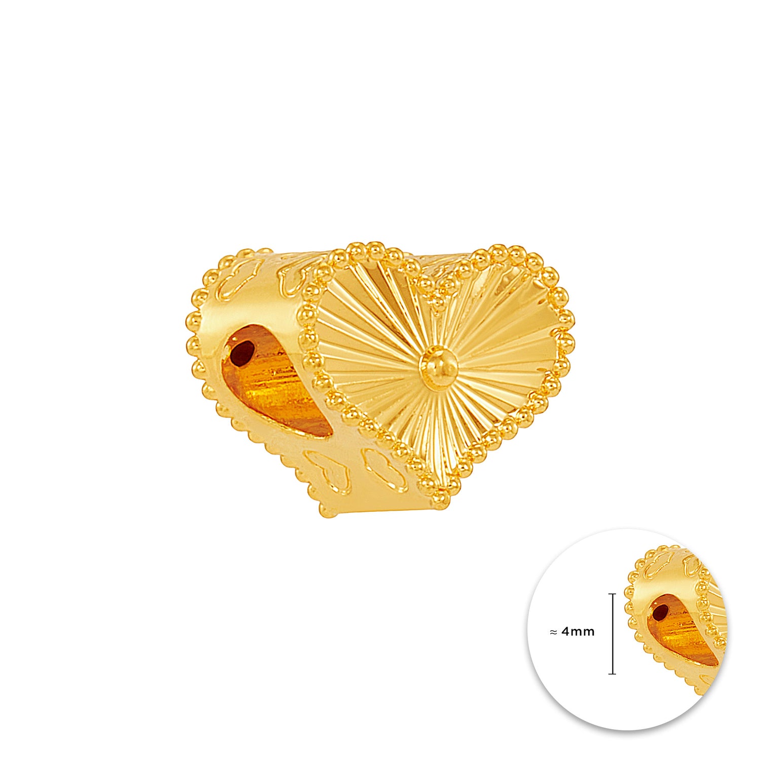 916/22K Yellow Gold Charm 6800014Y