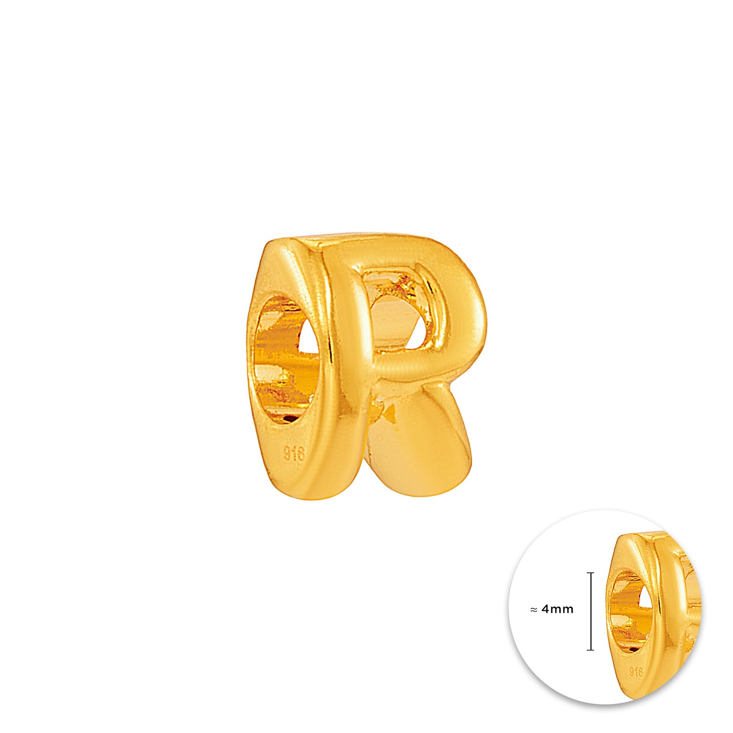 916/22K Yellow Gold Charm 6800025YR