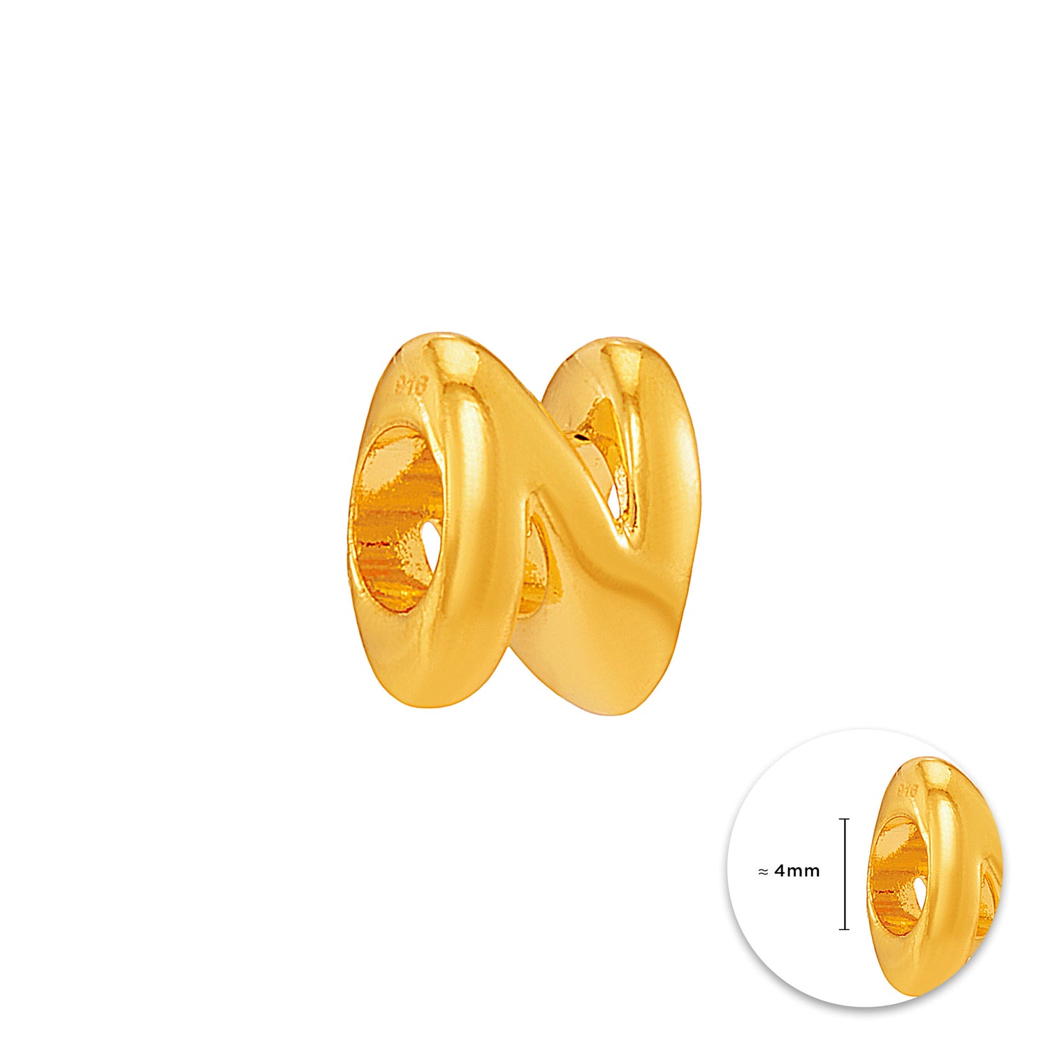916/22K Yellow Gold Charm 6800025YN