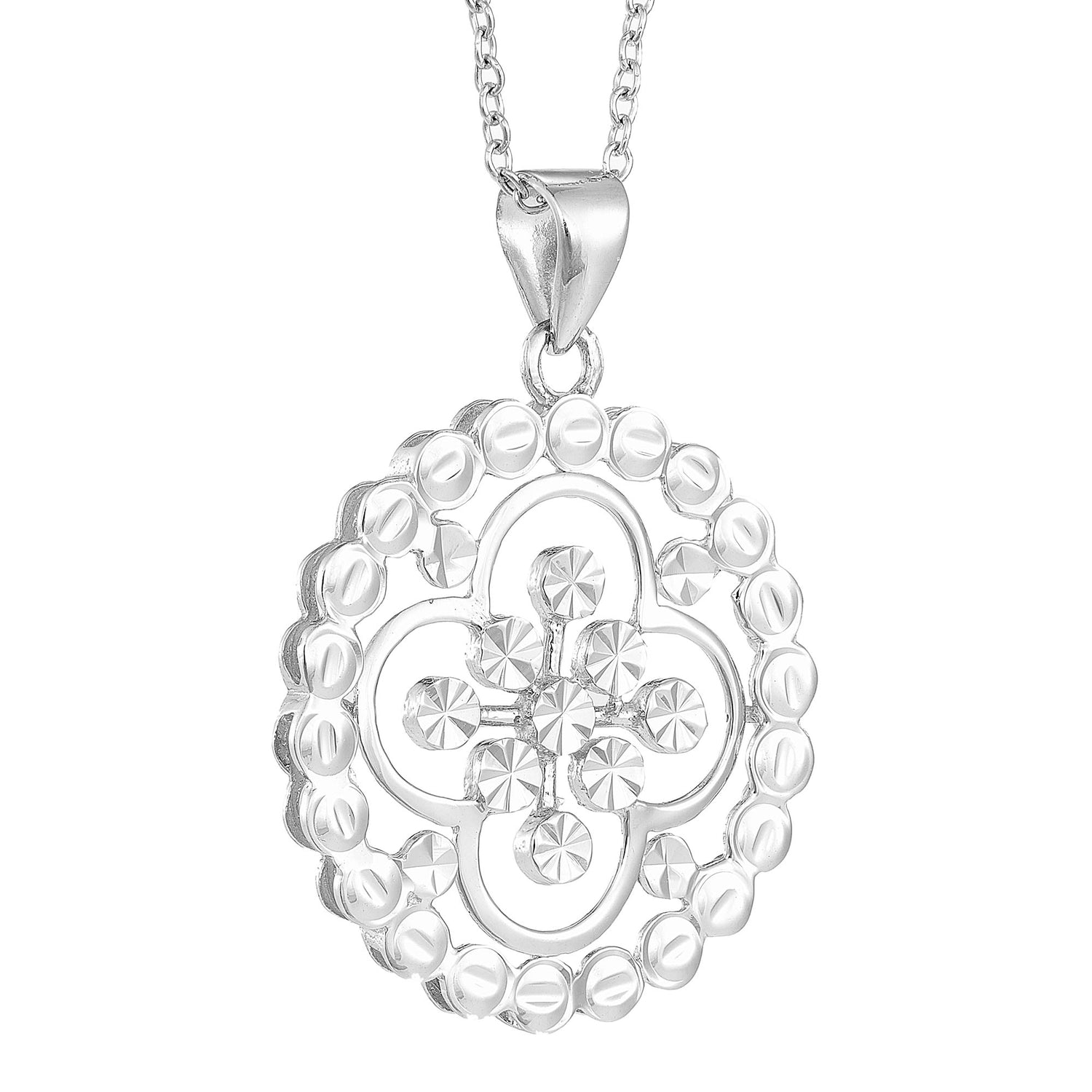 750/18K White Gold Pendant GMT1107