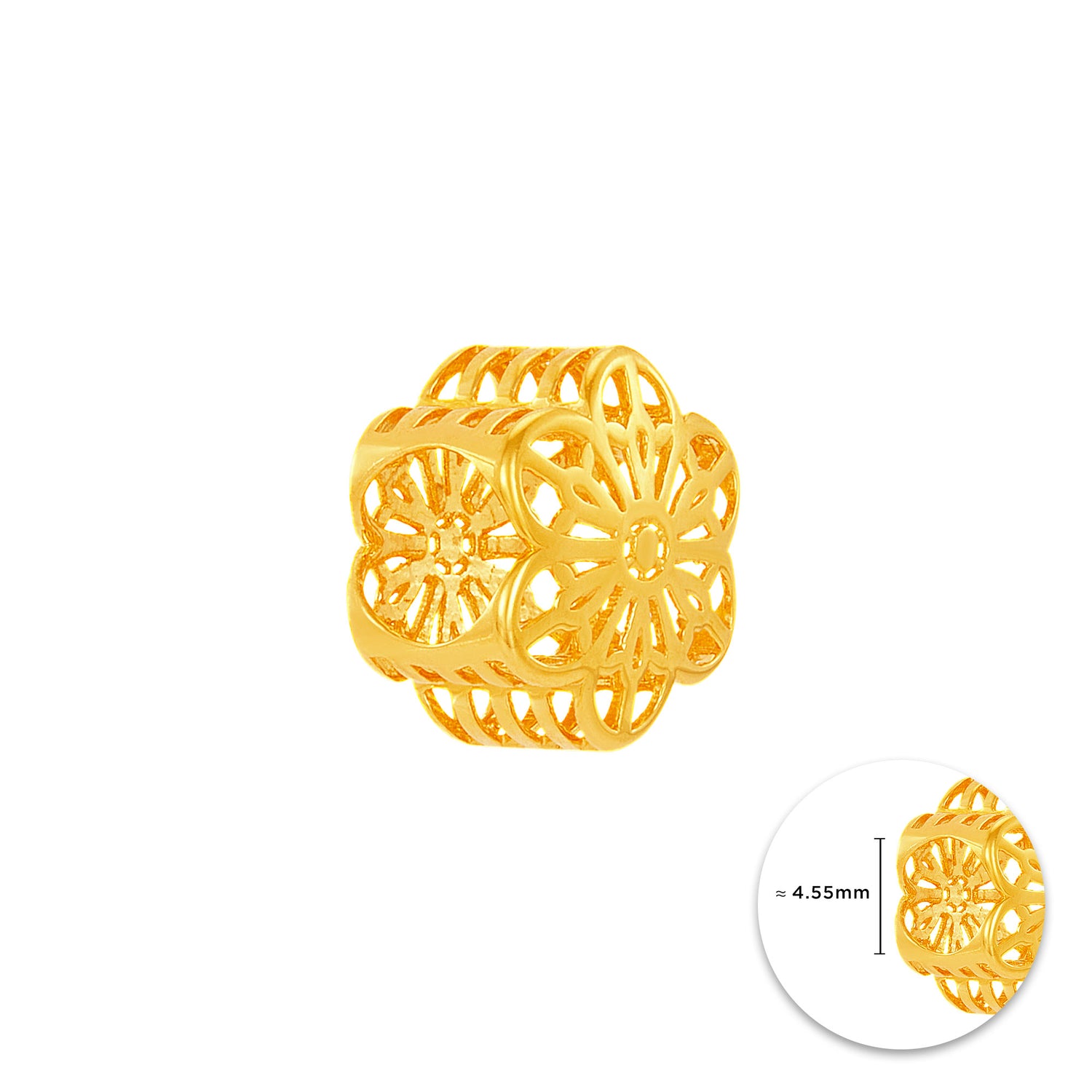 916/22K Yellow Gold Charm P14720125