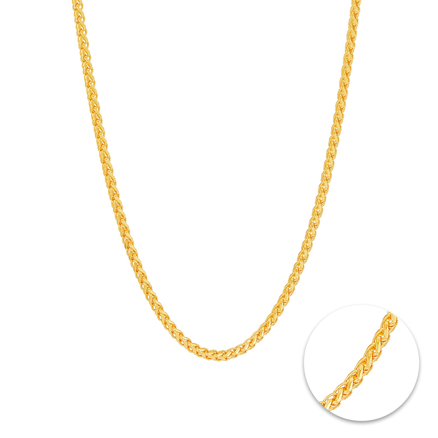 916/22K Yellow Gold Necklace KHN0220422